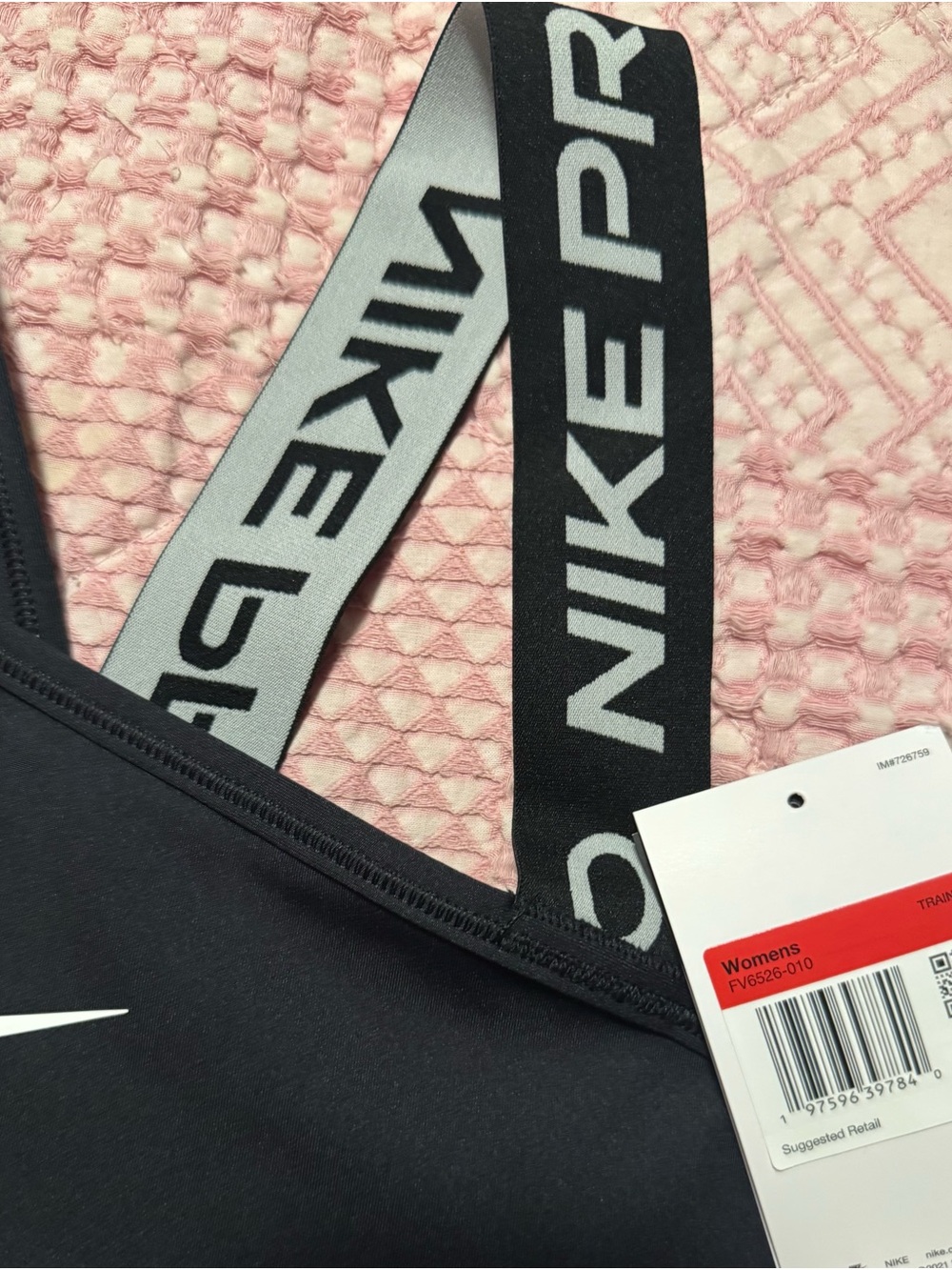 Nike Women's Pro Swoosh MS
Asymmetrical Padded Sports
Bra large nwt - Picture 4 of 9